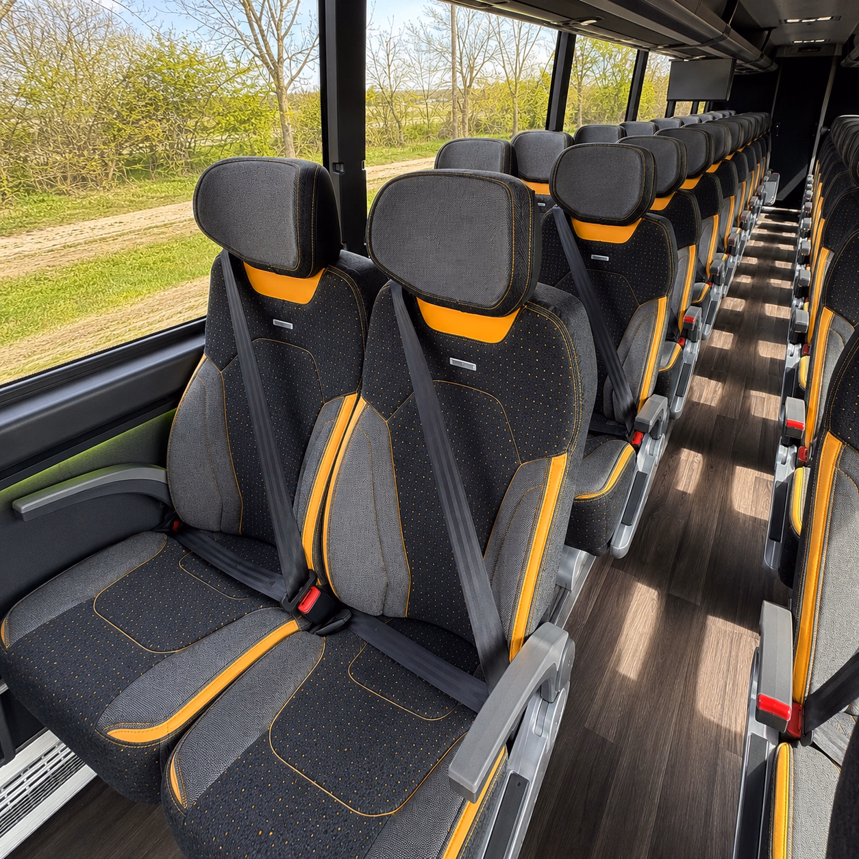 baton rouge corporate event transportation onboard seating