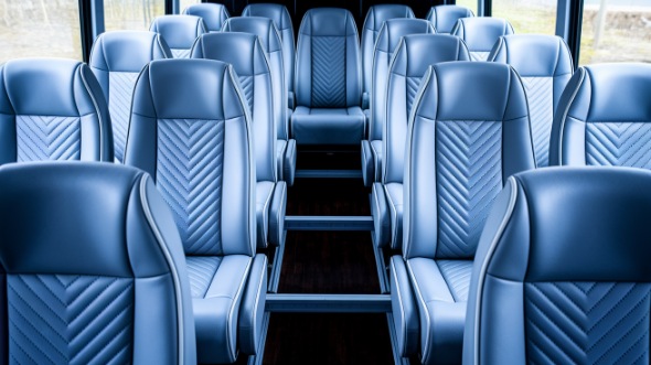 28 passenger minibus inside lafayette