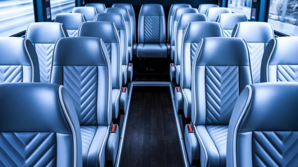 30 passenger minibus inside lafayette