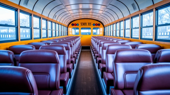 school bus rental inside lafayette