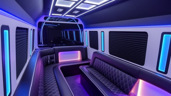sprinter limo rental inside lafayette