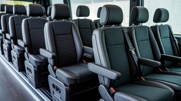 sprinter van with driver inside mobile