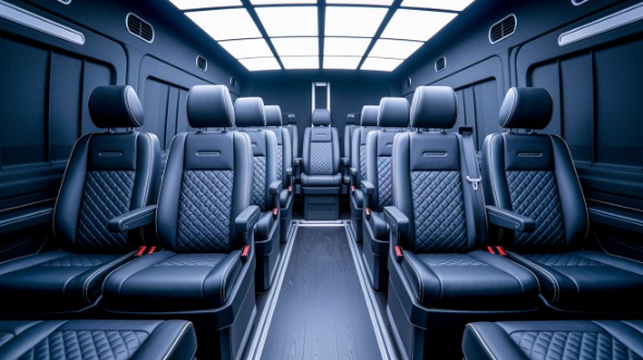 sprinter van with driver rental lafayette